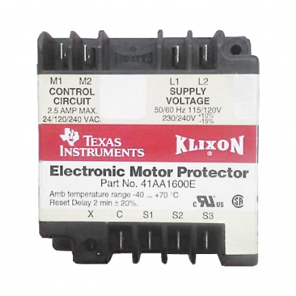 Sensata Klixon Industrial Motor Protector 40/41 / 42AA Series,profile,datasheet,pdf,catlog