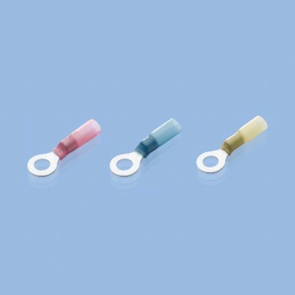 FUJI Trminal DIN46234 Ring Terminals HEAT SHRINK-INSULATED RING TERMINALSDIN46237,profile,datasheet,pdf,catlog